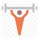 Weightlifting Exercise Gym Icon