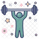 Weightlifting Weight Tool Powerlifting Icon