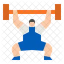 Weightlifting Weightlifter Excercise Icon