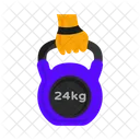Round Weight Ball Kettlebell Icon