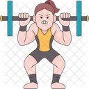 Weightlifting Lifting Weight Icon