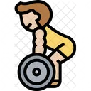 Weightlifting Barbell Jerk Weightlifting Barbell Icon