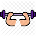 Weightlifting Fitness Gym Icon