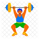 Weightlifting Workout Fitness Icon