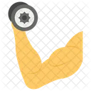 Gym Exercise Workout Gym Equipment Icon