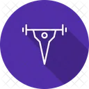 Weightlifting Exercise Gym Icon