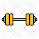 Dumbbell Fitness Equipment Halteres Icon