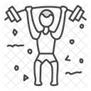 Dumbbells Fitness Halteres Icon