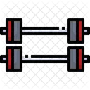 Weightlifting Fitness Gym Icon