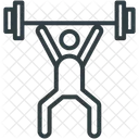 Weightlifting Bodybuilder Gym Icon