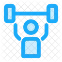 Weightlifting Fitness Weight Icon