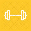 Weightlifting Dumbbell Fitness Icon