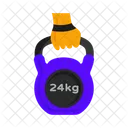 Round Weight Ball Kettlebell Icon