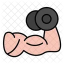 Fitness Gym Exercise Icon