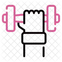 Weightlifting Fitness Gym Icon