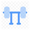 Weightlifting Dumbbell Fitness Icon
