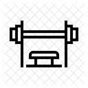 Weightlifting Gym Workout Icon