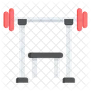 Weightlifting Weight Bars Icon