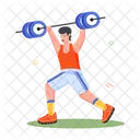 Weightlifting  Icon