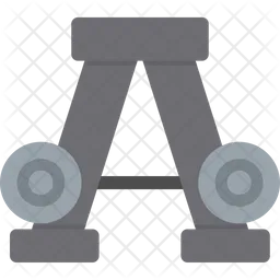 Weights shelves  Icon