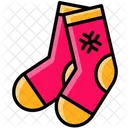 Socken Weihnachten Symbol