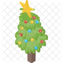 Weihnachtsbaum Grosse Tanne Weihnachtsschmuck Icon