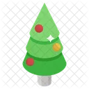 Weihnachtsbaum Weihnachtsbaum Geschmuckter Baum Symbol