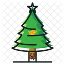 Weihnachtsbaum Weihnachtsbaum Dekorativer Baum Symbol