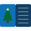 Weihnachtsbuch Buch Tagebuch Symbol