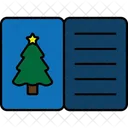 Weihnachtsbuch Buch Tagebuch Symbol
