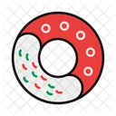 Weihnachtsdonut Symbol