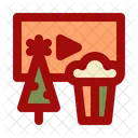 Weihnachtsfilm  Symbol