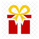 Weihnachtsgeschenk Box Geschenk Symbol