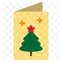 Weihnachtsgrußkarte  Symbol