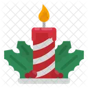 Weihnachtskerze  Symbol