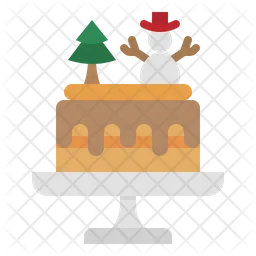 Weihnachtskuchen  Symbol