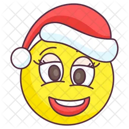 Weihnachtslachen Emoji Symbol