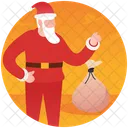 Weihnachtsmann Weihnachtsgeschenk Weihnachtsmann Icon