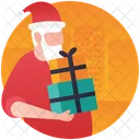 Weihnachtsmann Weihnachtsgeschenk Weihnachtsmann Icon