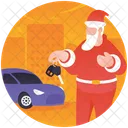 Weihnachtsmann Weihnachtsgeschenk Weihnachtsmann Icon