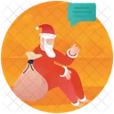 Weihnachtsmann Weihnachtsgeschenk Weihnachtsmann Icon