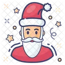 Weihnachtsmann Weihnachtsmann Weihnachtsavatar Icon