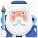 Weihnachtsmann Weihnachten Urlaub Icon