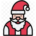 Weihnachtsmann Weihnachtsmann Weihnachtsmanngesicht Icon