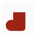 Weihnachtssocke Socke Weihnachten Symbol