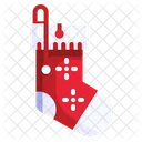 Weihnachtssocke Socke Fuss Symbol