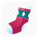 Socken Weihnachten Symbol