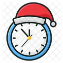 Weihnachtszeit Uhr Erinnerung Icon