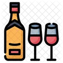 Wein Alkohol Getrank Symbol