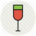 Wein Trinken Glas Symbol